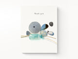 Beachcombing Thank You Greeting Cards, Box of 8