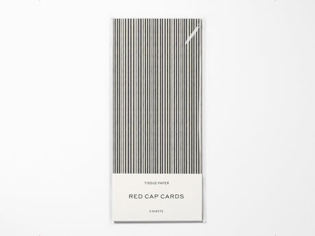 Black Stripe Tissue Paper