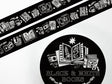 Black and White Books Washi Tape