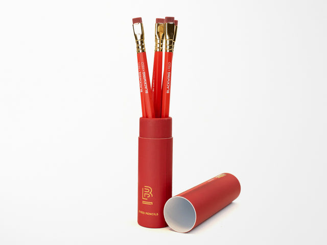 Blackwing Pencils Red Set of 6