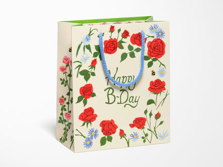 Blooming Roses Medium ~ Happy Birthday ~ Gift Bag