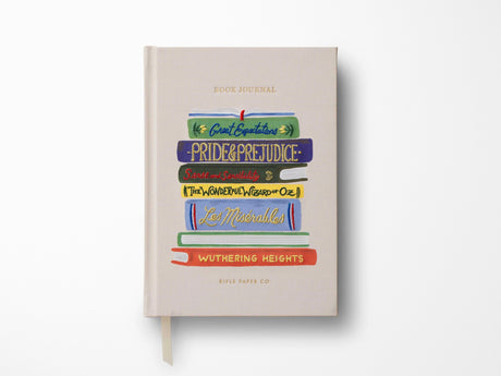 Book Club Embroidered Book Journal