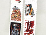 Book Wyrm Stamps Washi Tape