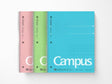 Campus Spiral Notebook 80 Sheets - 3 Pack