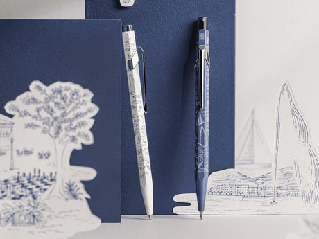 Caran D'Ache 849 Pen and Pencil Set - Toile De Jouy