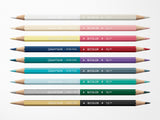 Caran D'Ache 9 Pencil Set + 1 Brush ALPINE FROST – Special Edition
