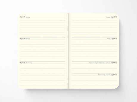 Cavallini 2026 WEEKLY PLANNER - Wildflowers