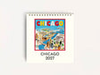 Cavallini 2027 DESK Calendar - Chicago