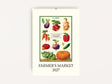 Cavallini 2027 WALL Calendar - Farmer's Market