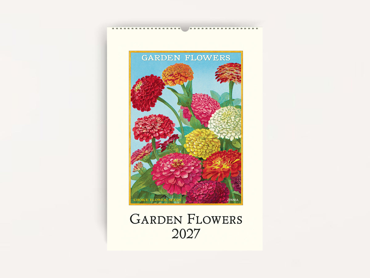 Cavallini 2027 WALL Calendar - Garden Flowers