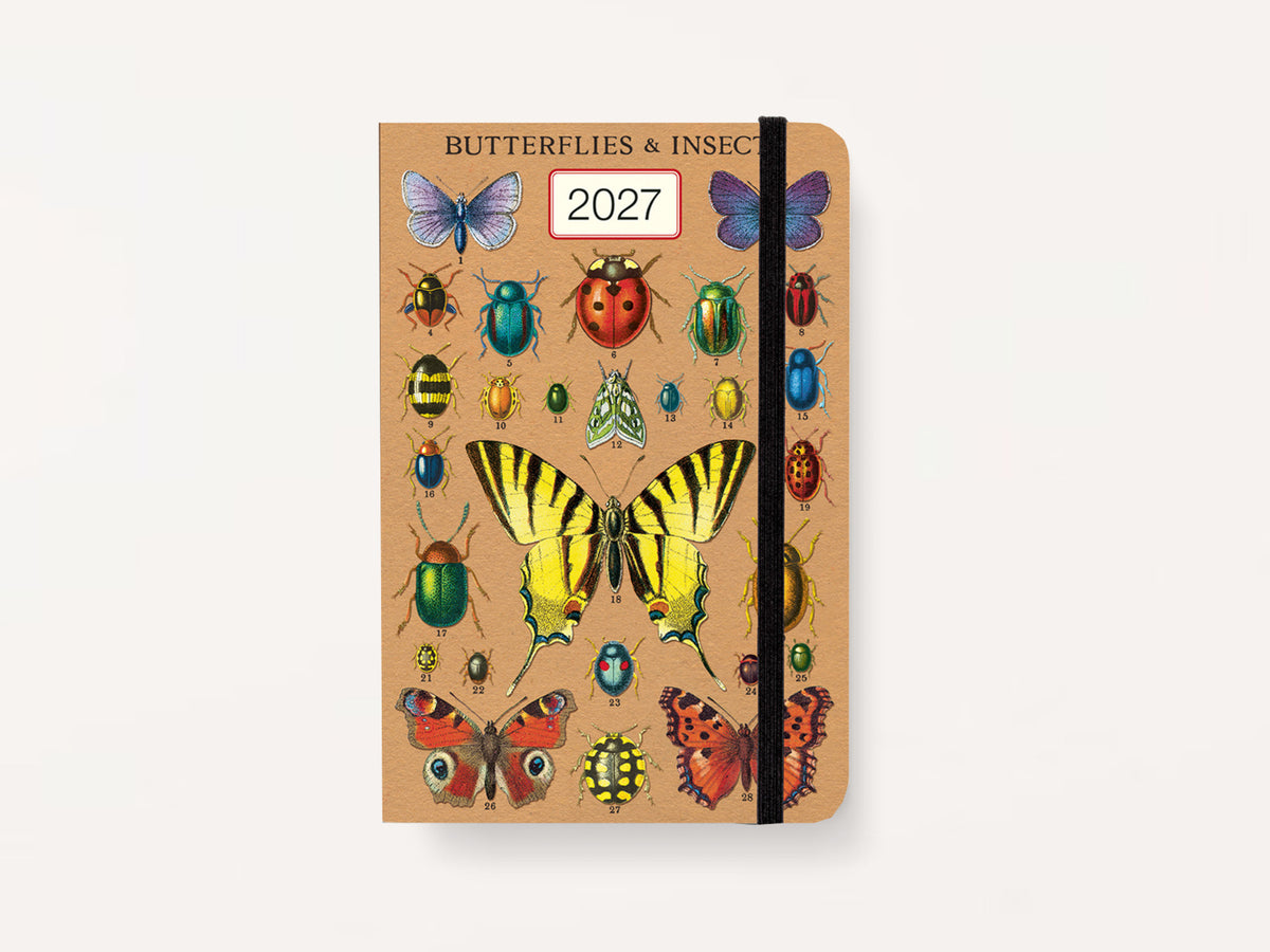 Cavallini 2027 WEEKLY PLANNER - Entomology