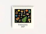 Cavallini 2027 DESK Calendar - Foraging