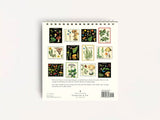 Cavallini 2027 DESK Calendar - Foraging