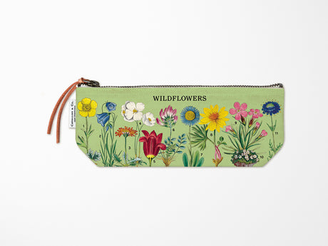 Cavallini Vintage Pencil Pouch - Wildflowers