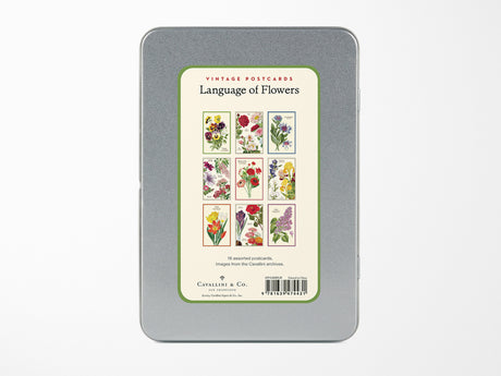 Cavallini Vintage Postcards Set - Language of Flowers
