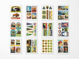 Cavallini Vintage Stickers - National Parks