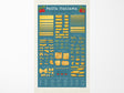 Cavallini Vintage Tea Towel - Pasta