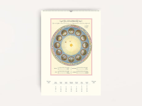 Cavallini 2027 WALL Calendar - Astronomy