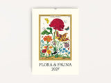 Cavallini 2027 WALL Calendar - Flora & Fauna