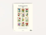 Cavallini 2027 WALL Calendar - Flora & Fauna