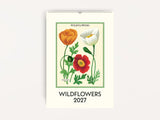 Cavallini 2027 WALL Calendar - Wildflowers