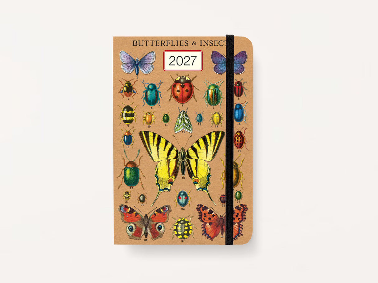 Cavallini 2027 WEEKLY PLANNER - Entomology