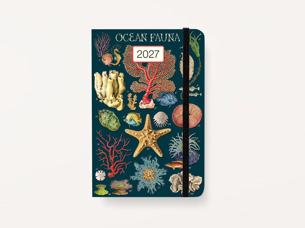 Cavallini 2027 WEEKLY PLANNER - Ocean Fauna