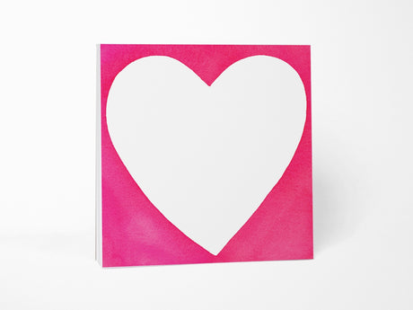 Chubby Heart Chunky Notepad