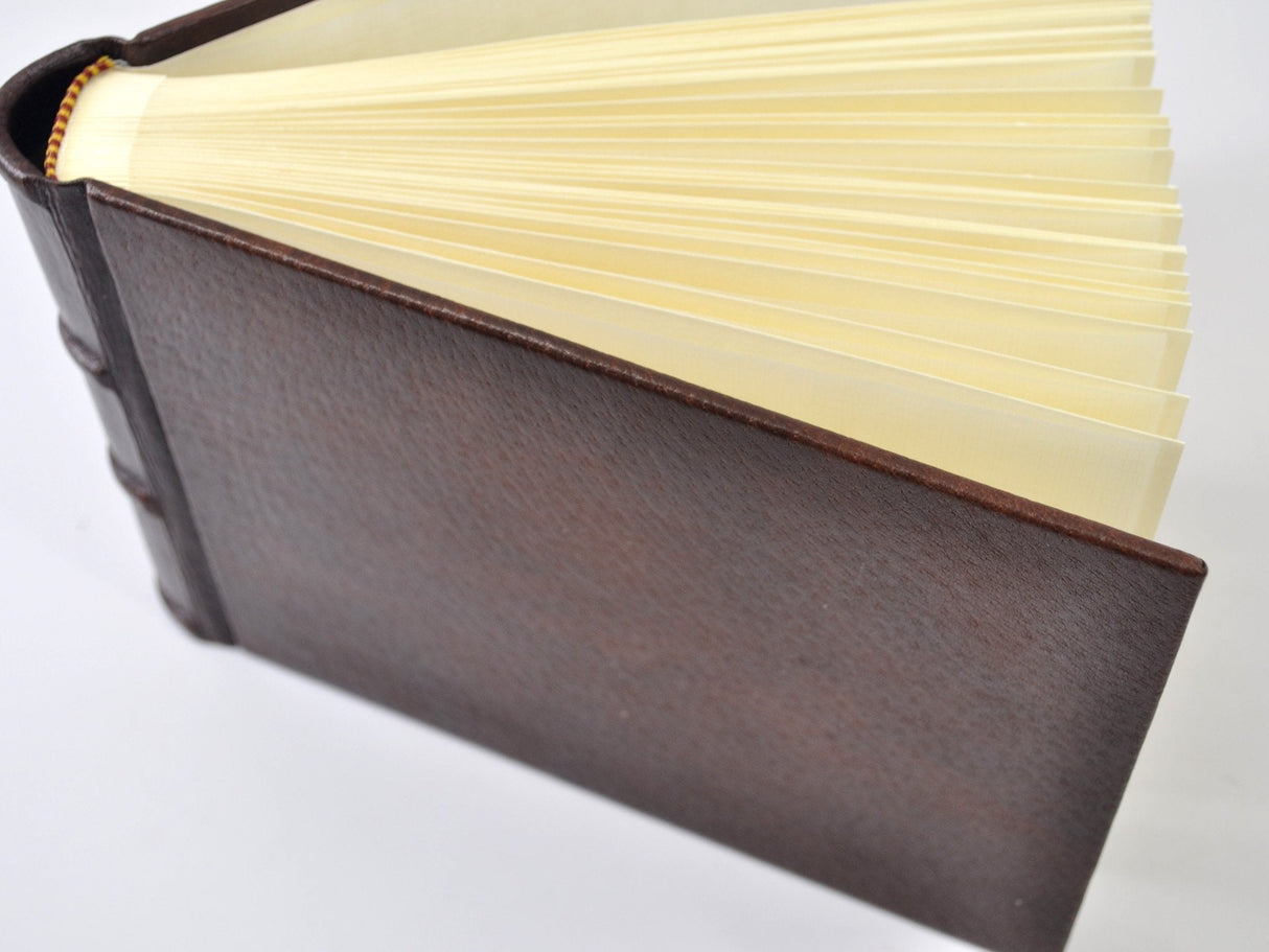 Collezione 14 x 14 Italian Handmade Distressed Leather Photo Album