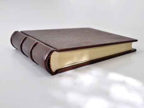 Collezione 14 x 14 Italian Handmade Distressed Leather Photo Album