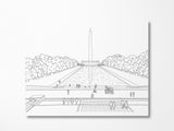 Color Washington DC - 30 Places to Visit and Color