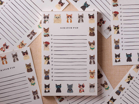 Cool Cats Notepad