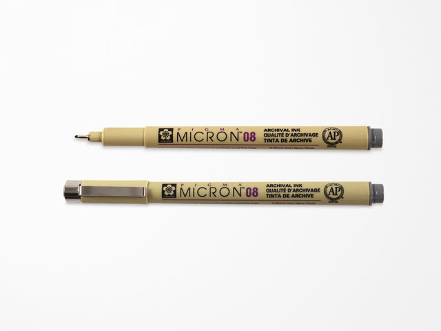 Cool Gray Pigma Micron Pen