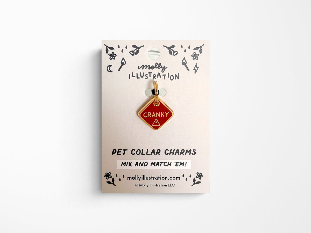 Cranky Journal Charm