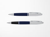Cross Calais Pen - Chrome & Blue Lacquer