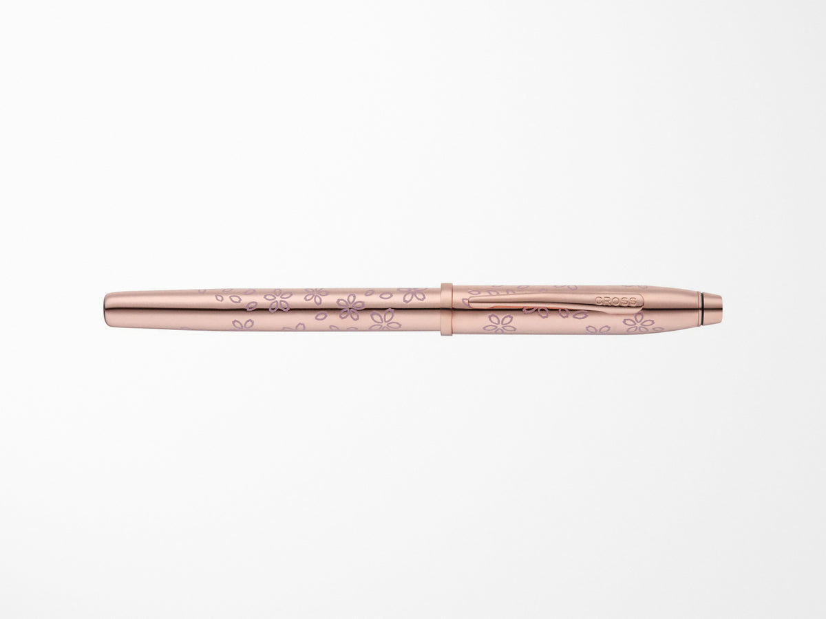 Cross Century Rollerball Pen - Cherry Blossom Rose Gold Plated