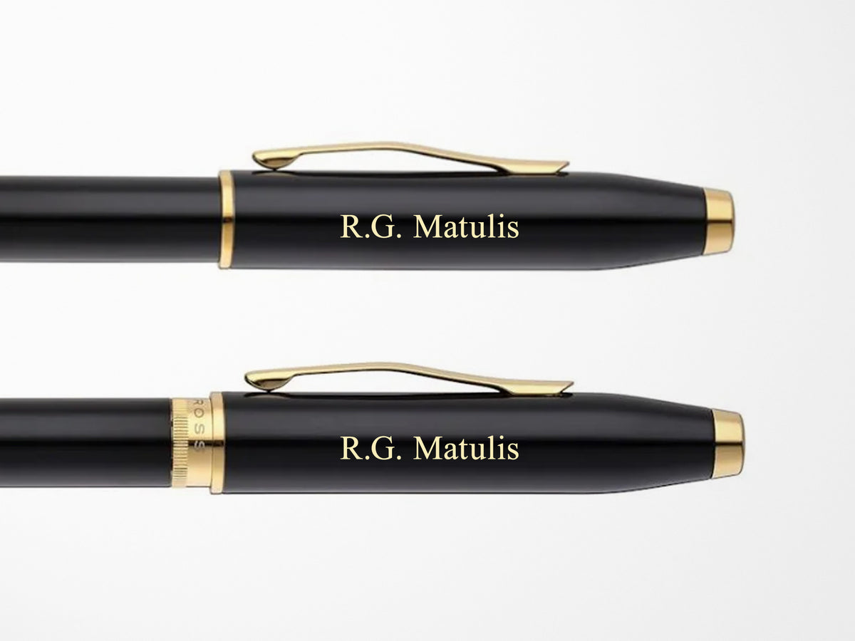 Cross Foundry Pen - Glossy Black Lacquer