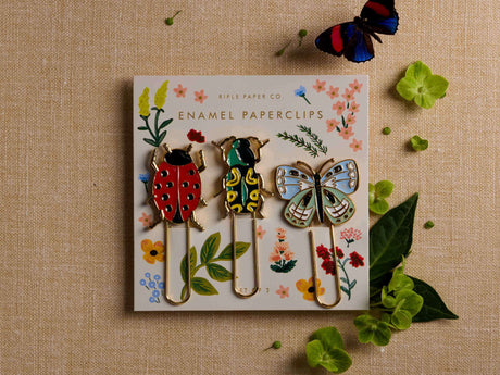 Curio Enamel Paper Clip Set