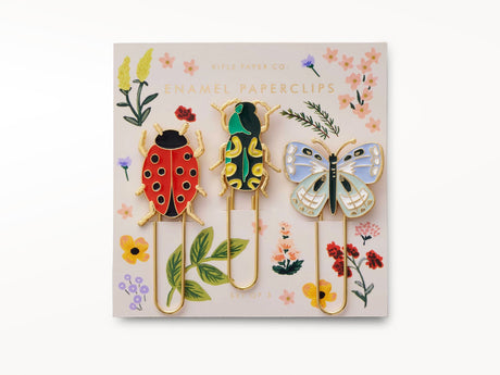 Curio Enamel Paper Clip Set
