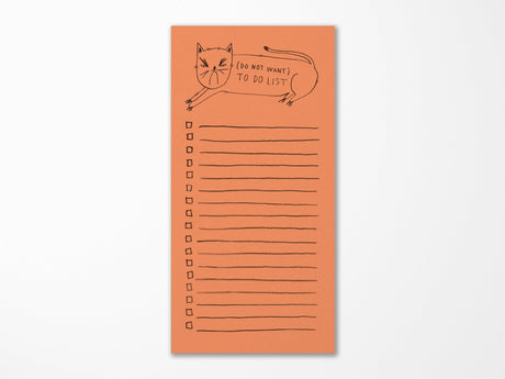 (Do Not Want) To Do List