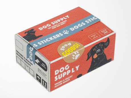Dog Supply Mini Crate Stickers