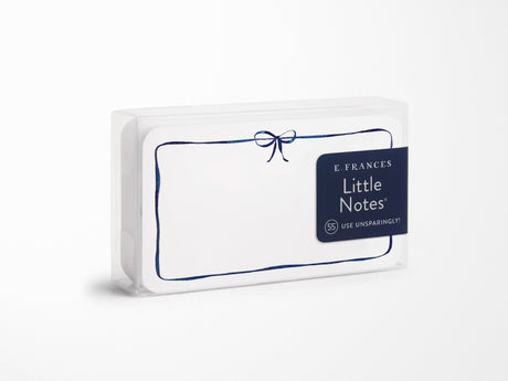 E. Frances Little Notes® - Navy Bow New 55 Count