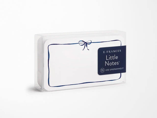 E. Frances Little Notes® - Navy Bow New 55 Count
