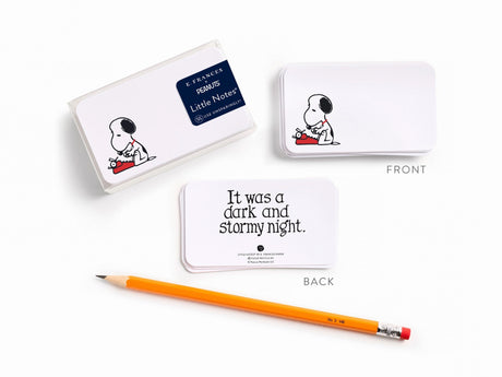E. Frances x Peanuts™ - Snoopy Typing Little Notes®