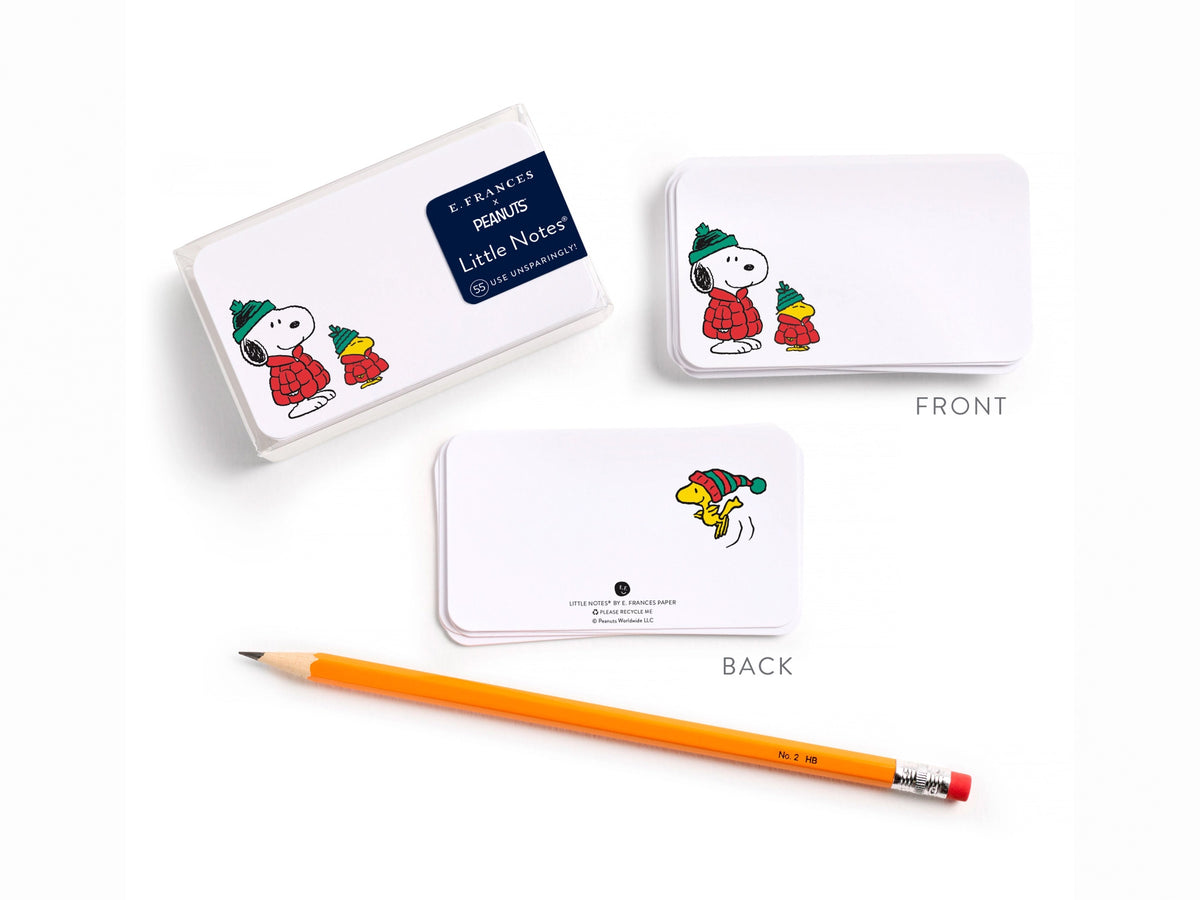 E. Frances x Peanuts™ - Snoopy and Woodstock Puffer Little Notes®