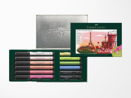 Faber-Castell Artist Pitt Pen Set - City Collection - Paris