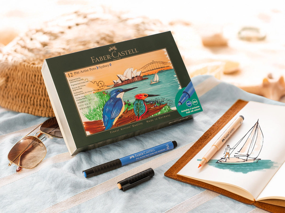 Faber-Castell Artist Pitt Pen Set - City Collection - Sydney