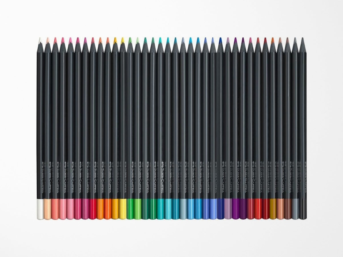 Faber Castell Black Edition Colored Pencils - Set of 100