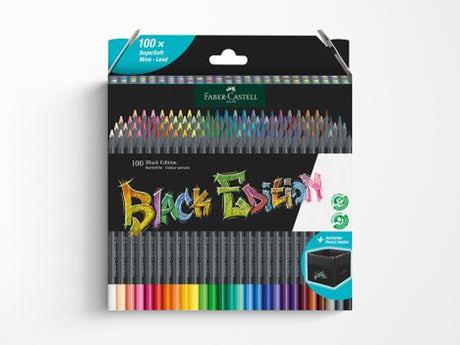 Faber Castell Black Edition Colored Pencils - Set of 100