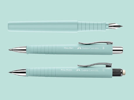 Faber Castell Poly Ball Pen Collection - Caribic Blue